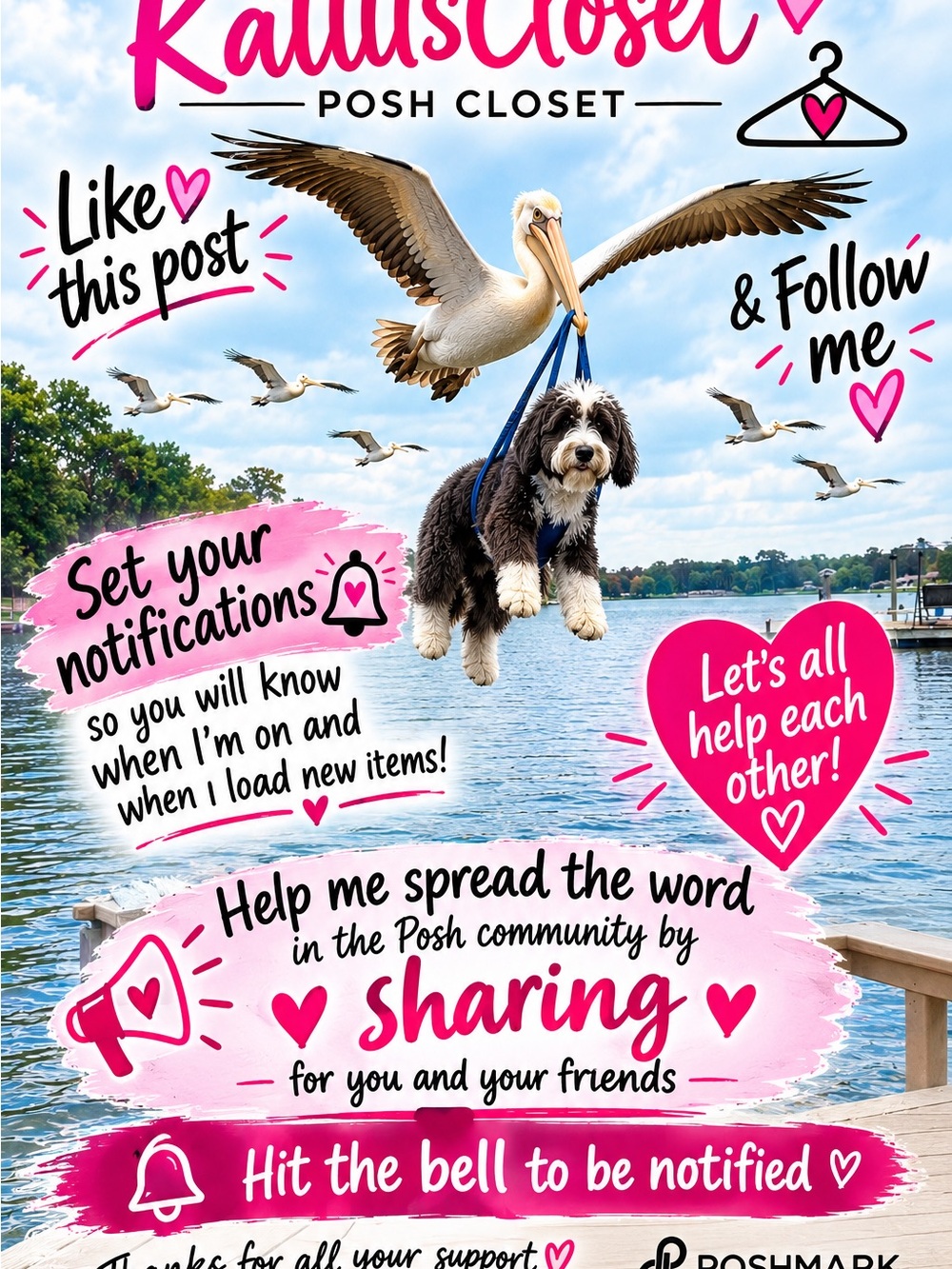 Hit the bell 🛎️ to be notified spread the posh word  please and thank you 💕🛎️
